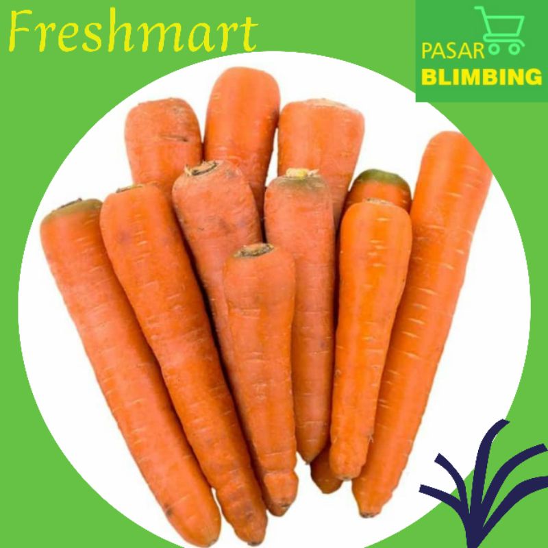 

Wortel 1kg [Pasar Blimbing Malang]
