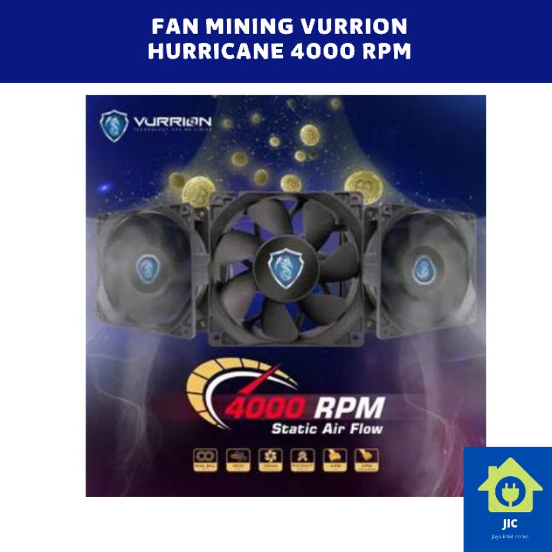 FAN MINING VURRION HURRICANE 4000 RPM