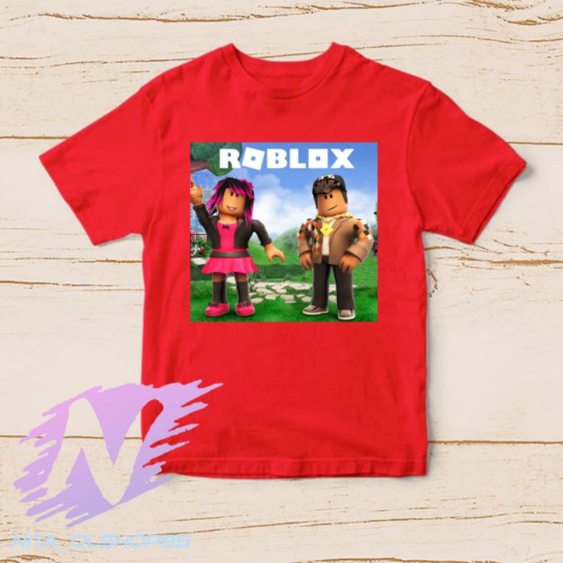 kaos anak roblox baju karakter roblox terbaru