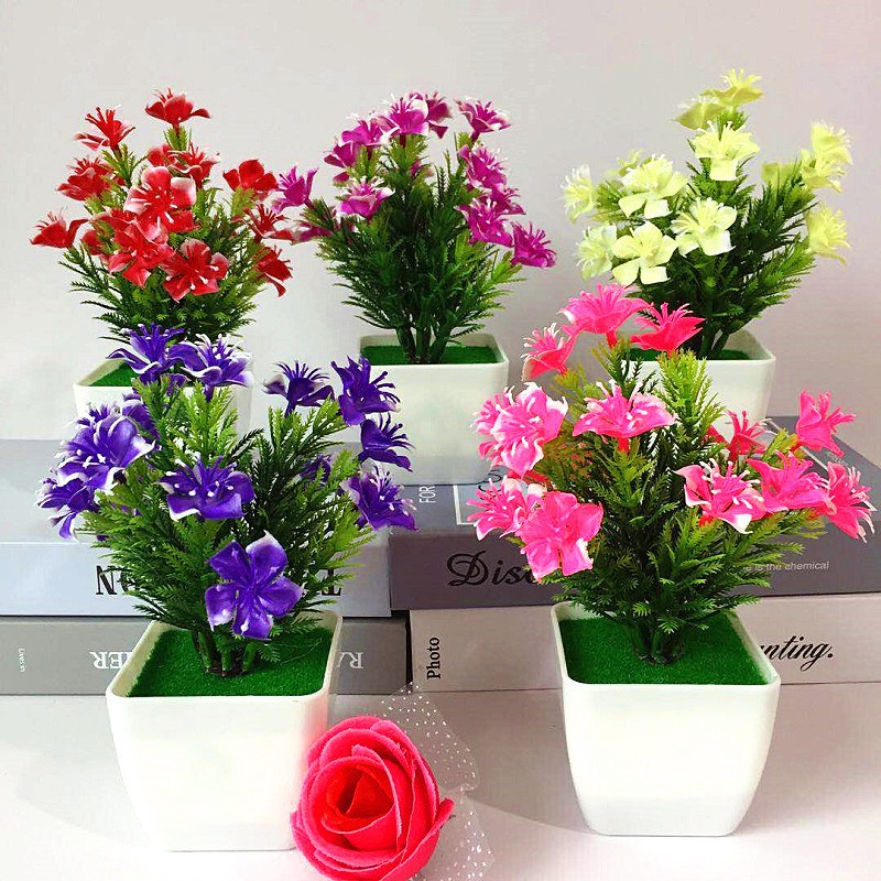 Cinta Lama/ Dekorasi Bunga Plastik Hiasan Rumah Tanaman Artificial Flower Import / PBP 08 / PBP 10-4