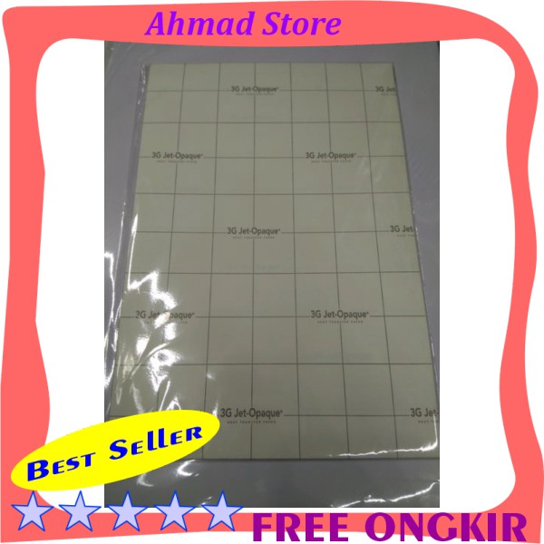 

PROMO !!! Transfer paper 3G Opaque A4