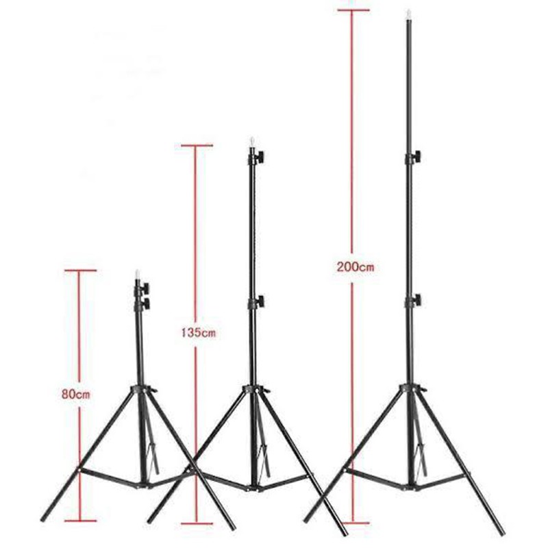 TRIPOD 2 METER TRIPOD FOR RINGLIGHT TRIPOD STAND KAMERA + PACKING