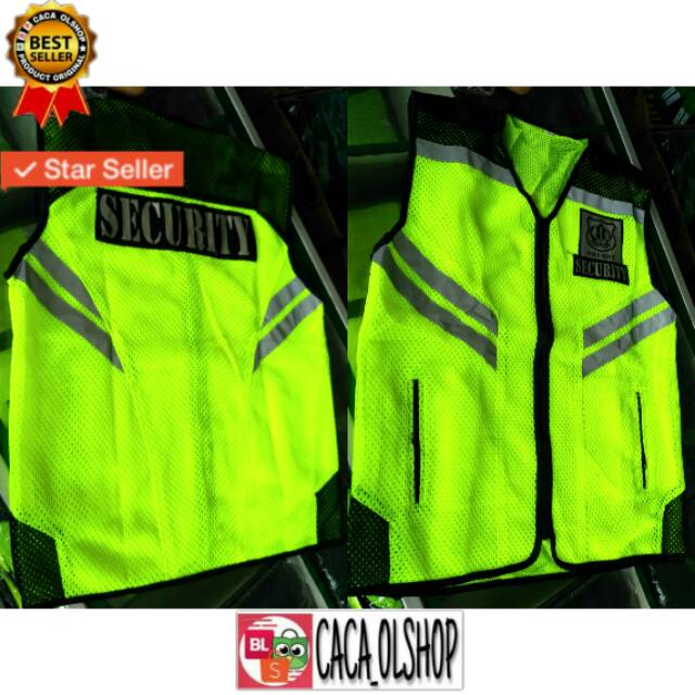 Rompi Satpam Security Jaring Dobel Mesh Terbaru