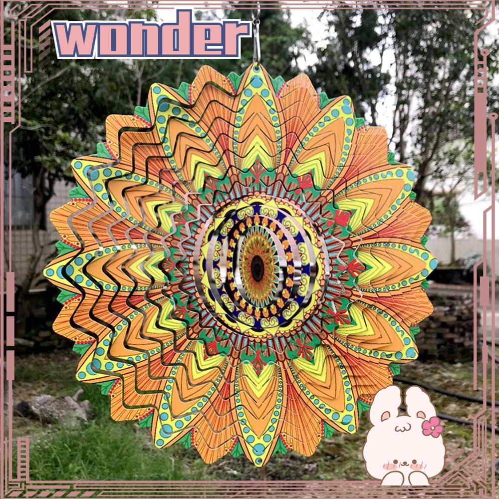 Wind Chime Spinner 3D Untuk Dekorasi Indoor / Outdoor