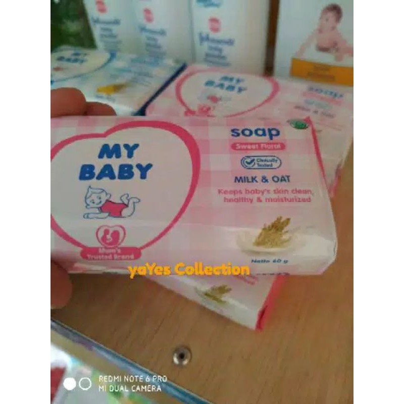 COD My baby sabun batang 1 PCS mybaby soap 60gr 60 gr 75g 75 gr