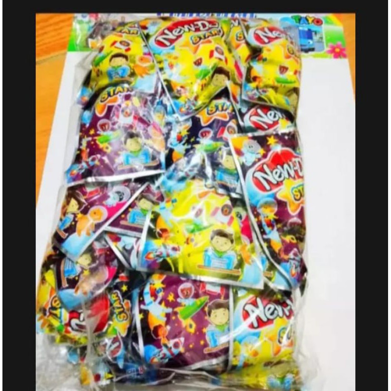 new_doh star mini 20 pcs/mainan lilin/mainan edukasi/mainan anak/mainan grosir murah/koleksi mainan