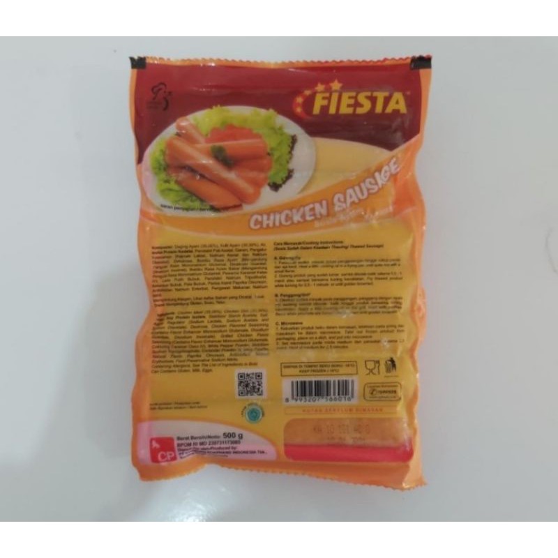 

Fiesta Sosis Ayam 500gr