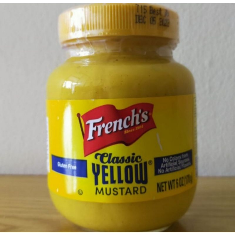 French's Classic Yellow Mustard gluten free 170gr