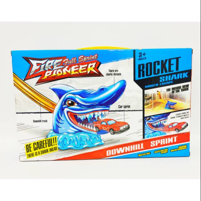 Mainan Track Racing Fire Pioner Rocket Shark (010-13)