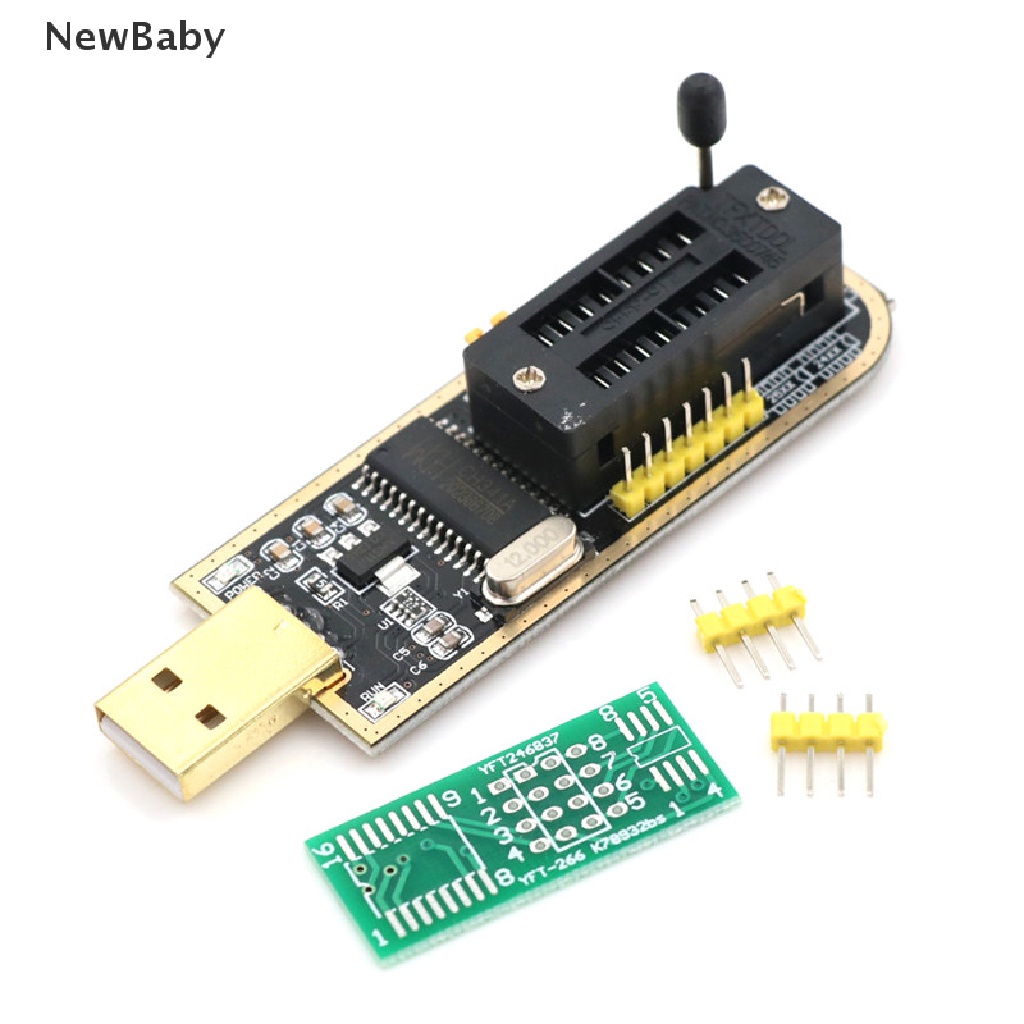Newbaby Chip Pembakaran BIOS Writer CH341A 24 EEPROM 25 SPI Dengan Port USB