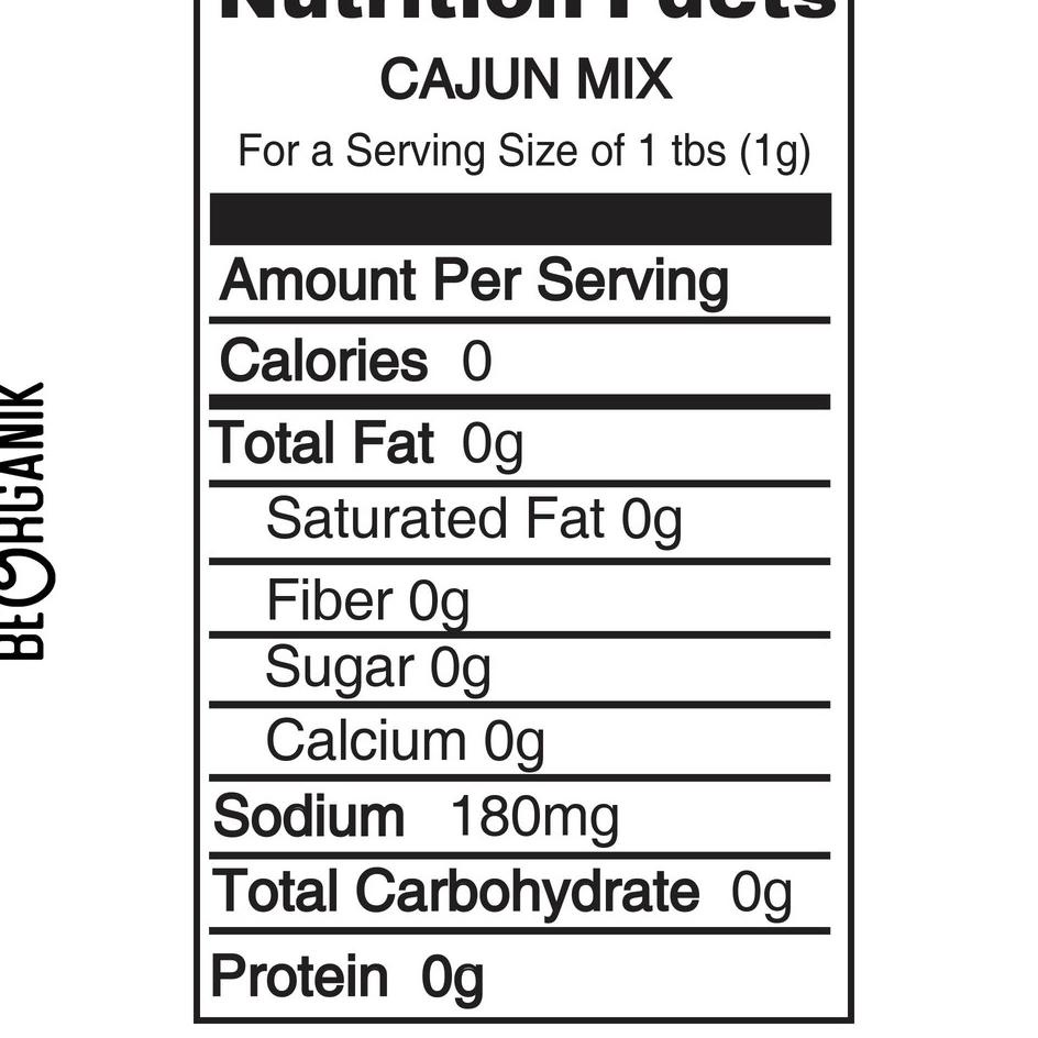 

Limited - Beorganik Cajun Spice Mix / Bumbu Cajun 75gr ✓