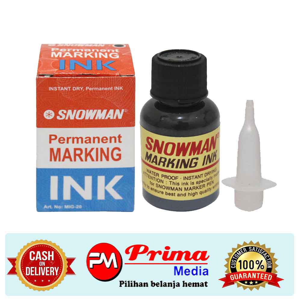 

Tinta Reffil Spidol Permanent Marker Snowman