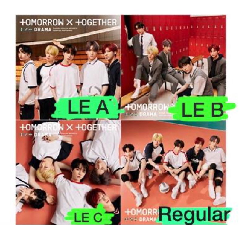 Ready stock TXT Drama 2nd Single Japan Album Official