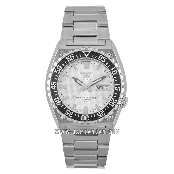 Seiko 5 Sports SNZD65K1 Automatic Silver Dial Stainless Steel Strap