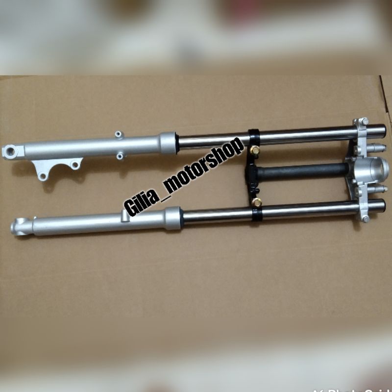 Shock Depan Segitiga Rxx New Font Fork Assy Set Rxx New Chrome Import