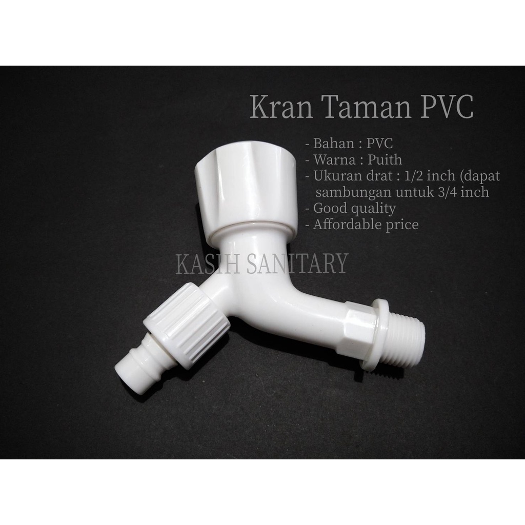 KRAN AIR TAMAN PLASTIK KRAN AIR TAMAN PVC MURAH KRAN AIR TAMAN TEMBOK TAMANKRAN KAMAR MANDI KRAN AIR