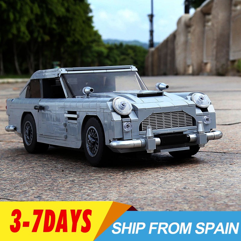 Mainan Lego Anak Creator 21046 James Bond Aston Martin DB5 Classic 007 Car Model Technic 10262