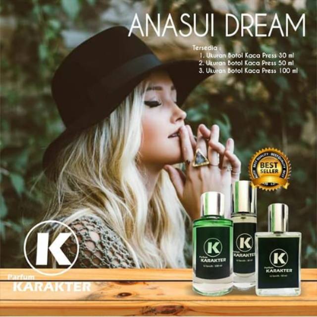 PARFUM CEWEK AROMA ANASUI DREAM 50ML - ORIGINAL BIBIT