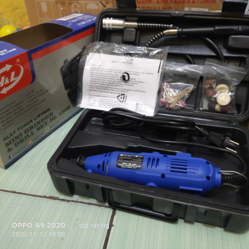 MINI GRINDER BOR UKIR BOR CUNER BENZ H&L FULLSET