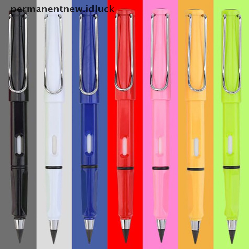 (luckypermanentnew) Technoy Pensil Alis Tahan Lama Tanpa Tinta