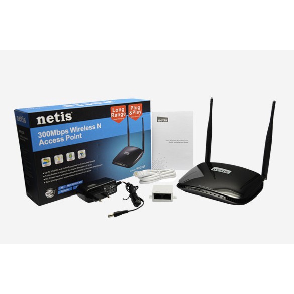 Wf2220 Netis Wireless Long Range Poe Access Point 300mbps