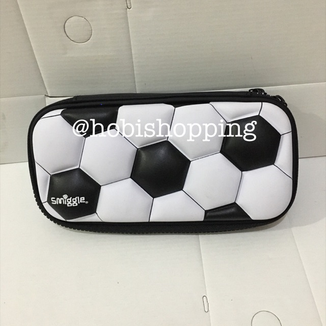 

Smiggle soccer pencil case