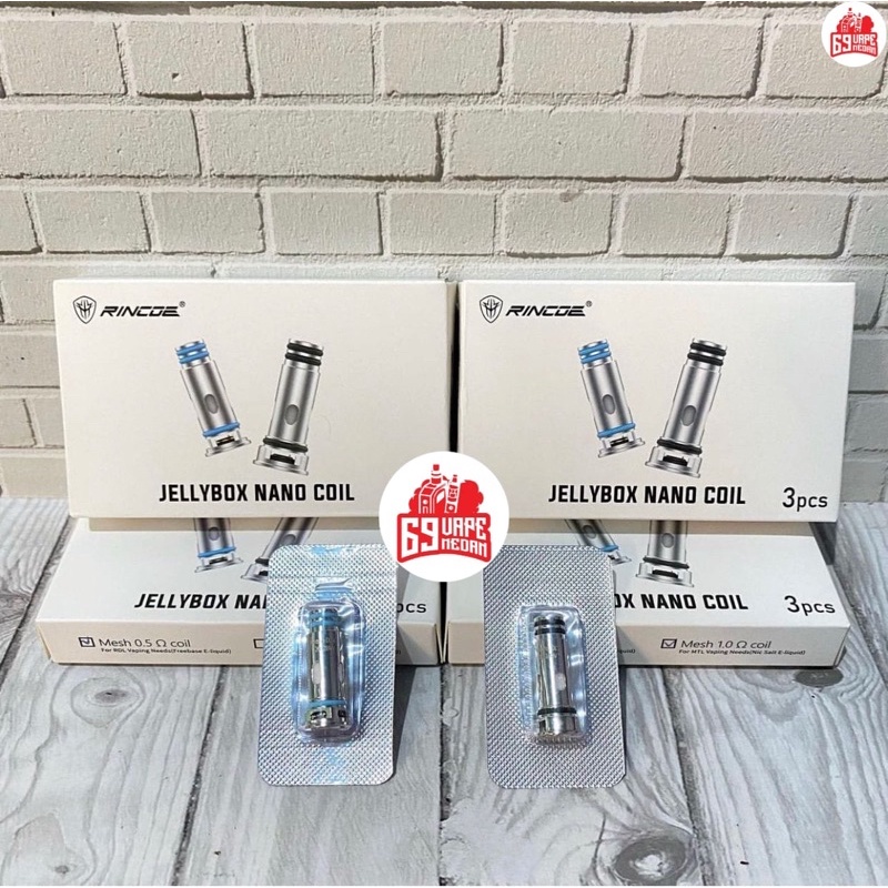 Jual AUTHENTIC COIL OCC RINCOE JELLYBOX NANO COIL 1.0 OHM ( SATUAN