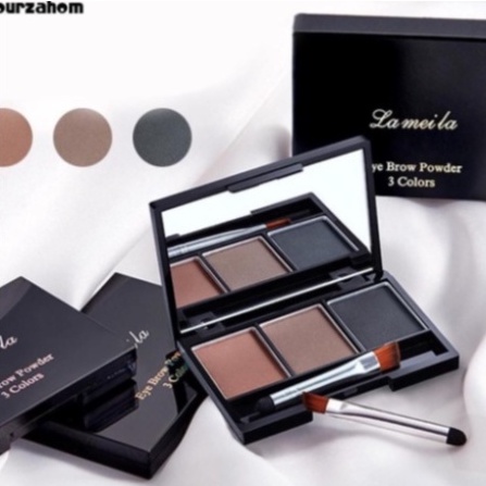 LAMEILA 3 Color Eyebrow Powder LS 3605