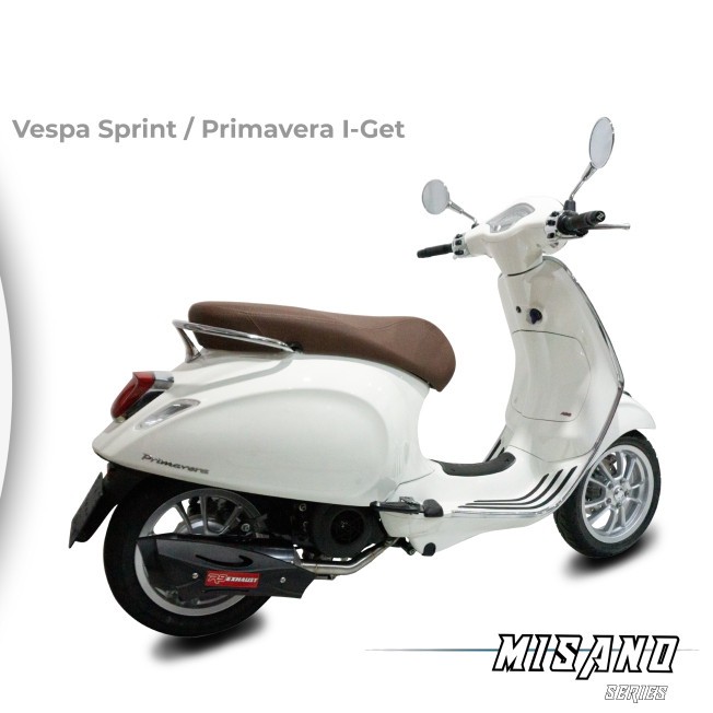 knalpot r9 misano vespa primavera sprint i get gts 150