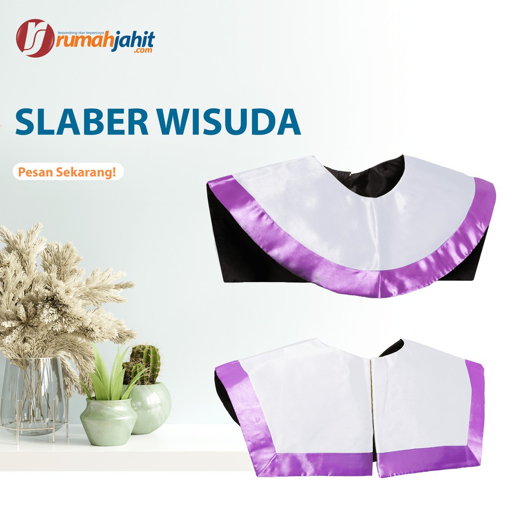 Sleber Wisuda S1 Kerah Wisuda Atribut Wisuda Perlengkapan Wisuda Seleber Wisuda Slaber