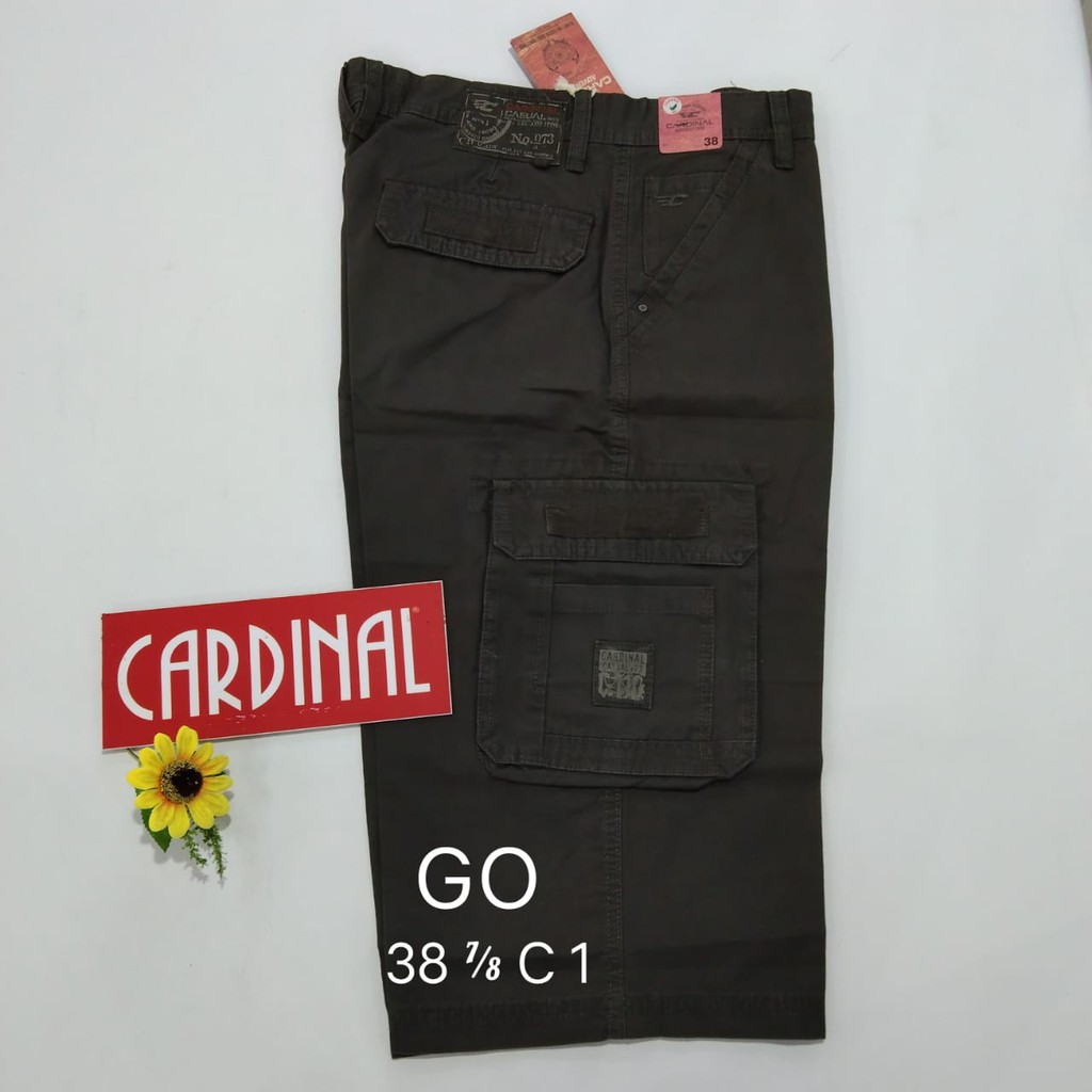 gof 38-KPL CARDINAL KEMPOL CASUAL Celana Pendek Cowok Celana Kempol Fashion Pria Brand Kekinian