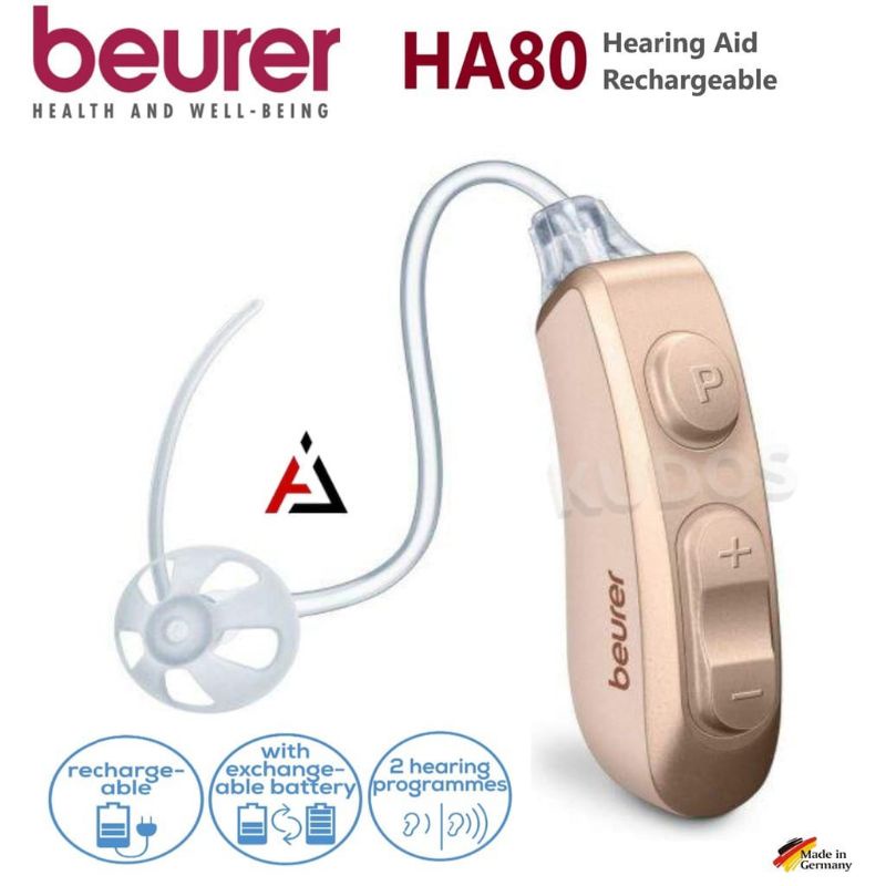 Alat Bantu Dengar Beurer HA 80 Rechargeable / Hearing Aid Beurer HA 80