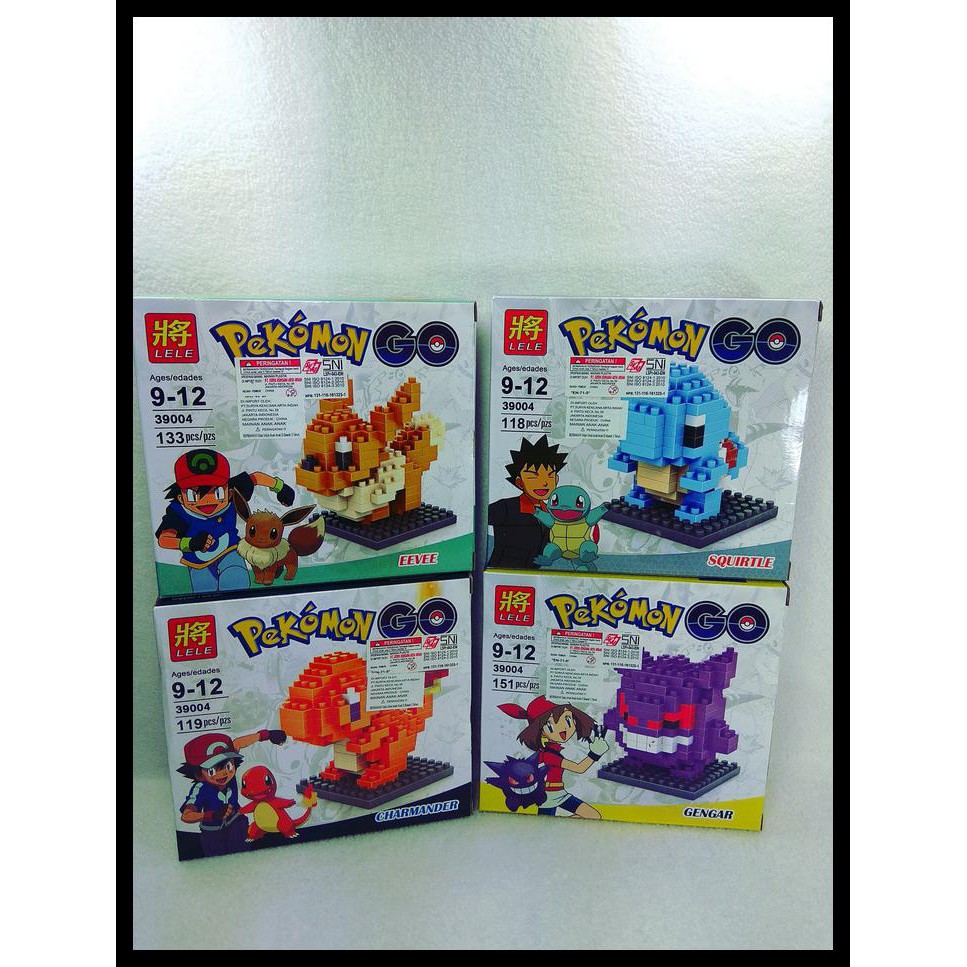

BRICK LELE 39004 POKEMON GO ISI 4 PCS