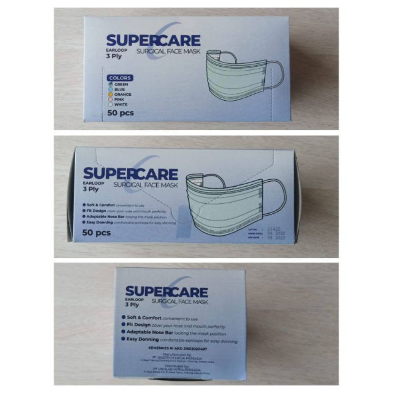 MASKER SUPERCARE surgical mask