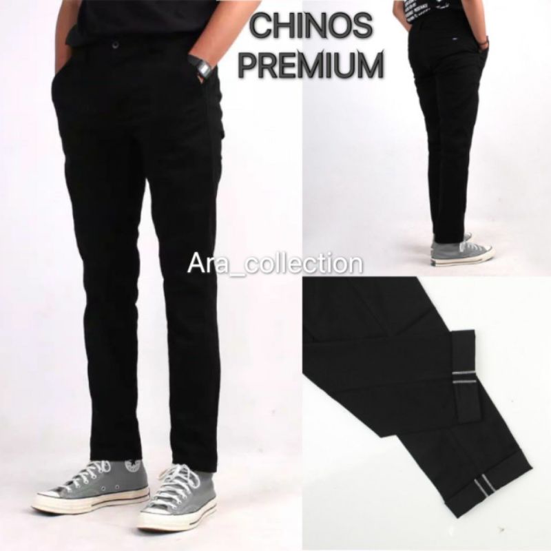 Celana Chino Panjang Pria Premium size 27-38