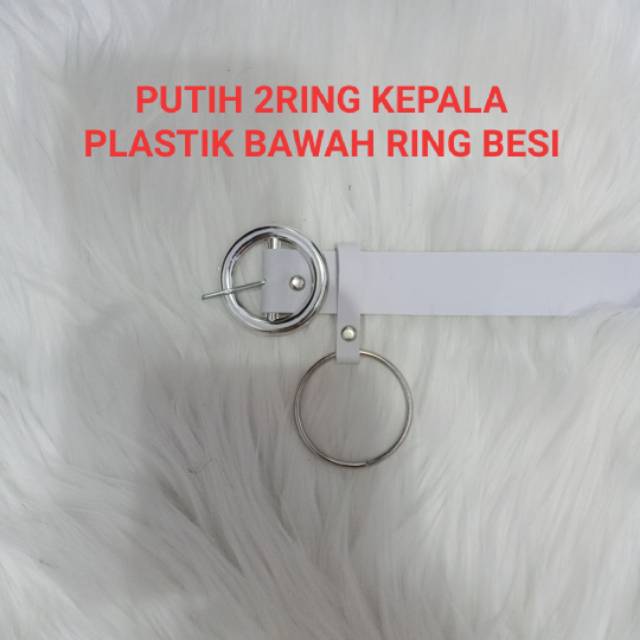 LUX IKAT PINGGANG/SABUK WANITA/BELT DOUBLE RING(COD)