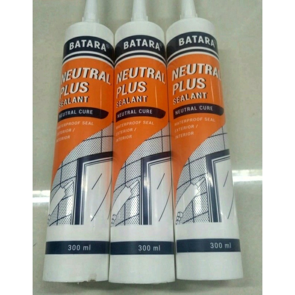 

LEM KACA SILIKON NETRAL NEUTRAL - SEALANT NON ASAM MERK BATARA termurah