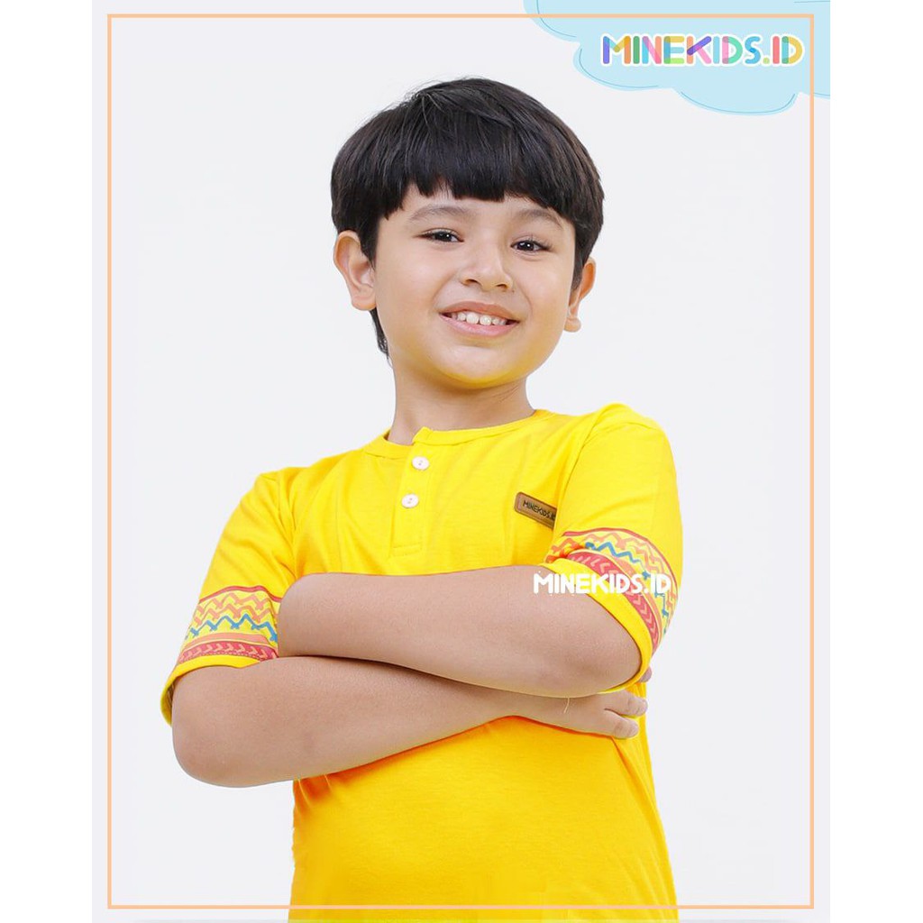 Afsheenastore Setelan Muslim Anak Laki Laki Casual By Minekids