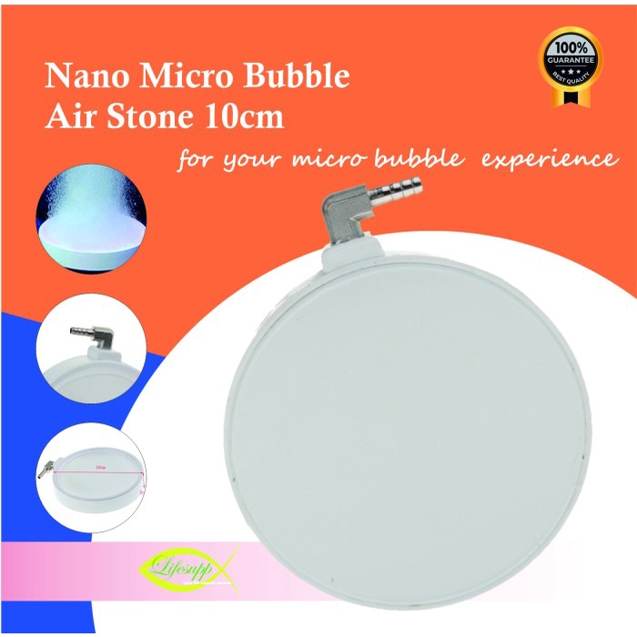 GRATIS ONGKIR Nano Micro Air Stone Bubble Batu Airator Aerasi Bulat 10 cm AR428