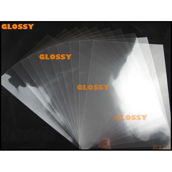 

Clear Pet Film / Plastik Transparan / Ohp Film 110 Gsm