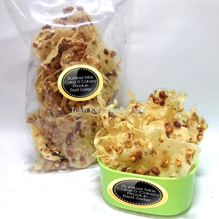 

PEYEK KACANG SPESIAL 250 gr / TERLARIS Peyek Kacang Tanah