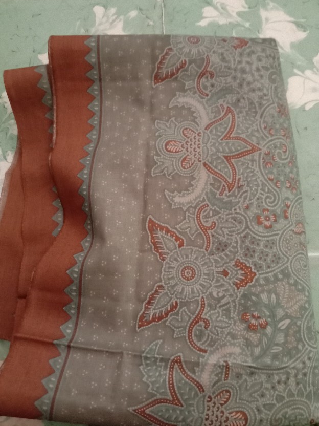 Kemeja Batik Pria Lengan Pendek Motif Sekar Jagad Hijau Warna Alam 724415 Cap 72