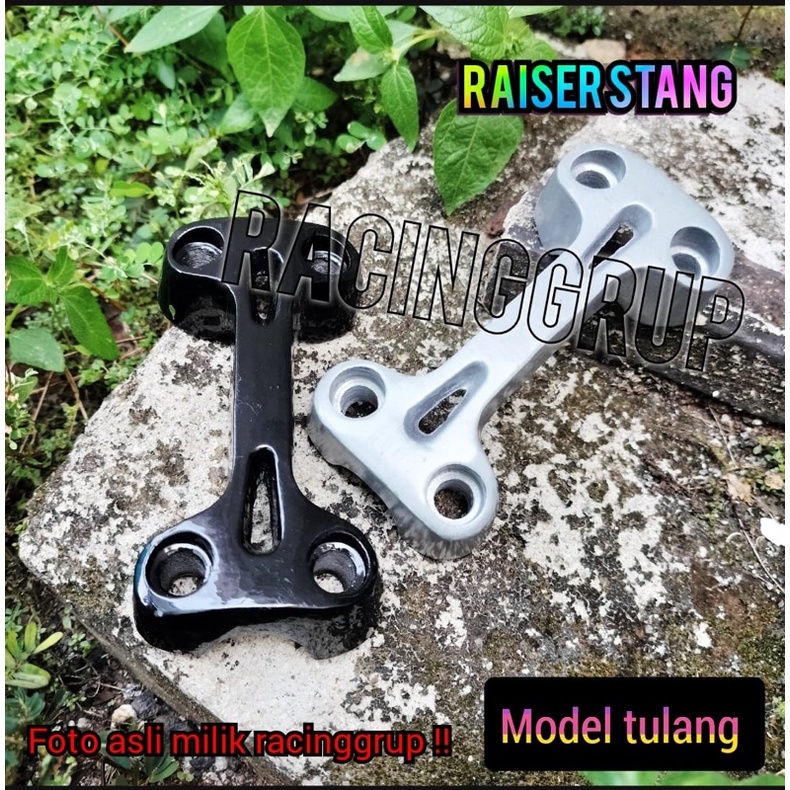 HOLDER RAISER XABRE RX KING CKD/KLEM STANG RX KING/TUTUP STANG RX KING/PENJEPIT STANG RX KING