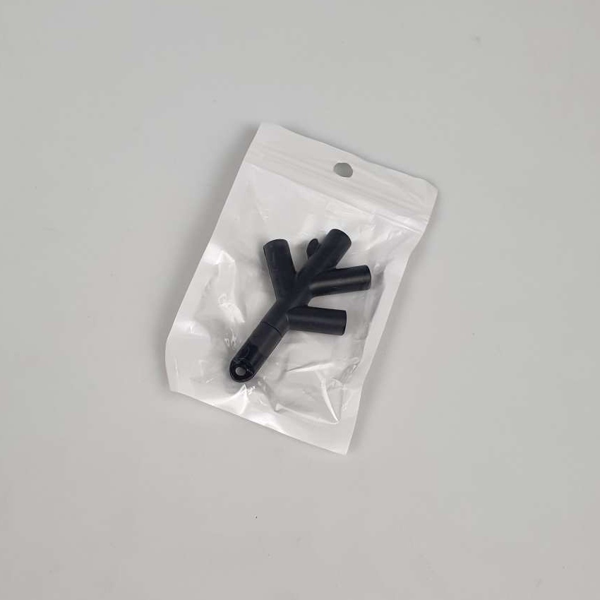Splitter Jack Audio AUX 3.5mm 4 Port - H401 - Black