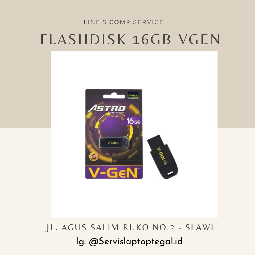 FLASHDISK 16GB V-GEN ORIGINAL