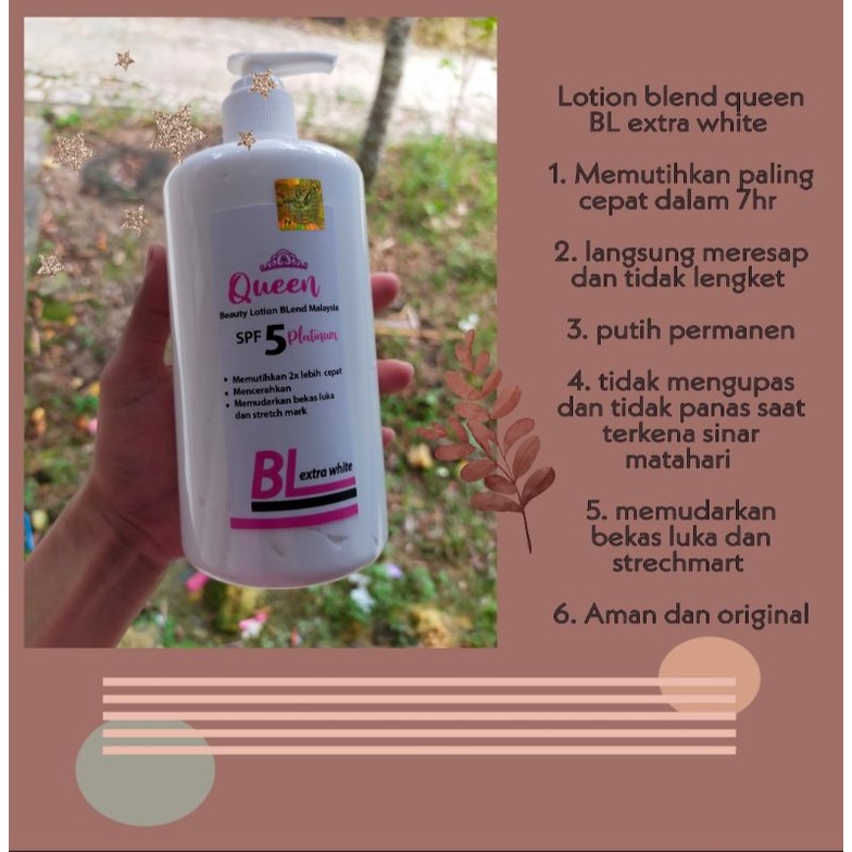 Handbody Queen bl original | putih permanen