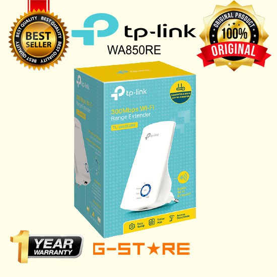 Range Extender Wifi Internet Murah Original Garansi Rumah Kantor Tp-link wa850re Komputer Computer WA 850RE Tp-Link TL-WA850RE 300Mbps Universal Wireless N Range Extender WA850RE 850RE TP-LINK Universal Wireless N Range Extender  850re wa850 wa850re