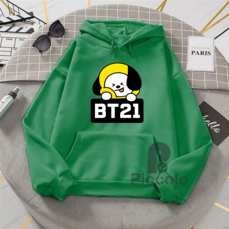 JAKET HOODIE ANAK PEREMPUAN BT21