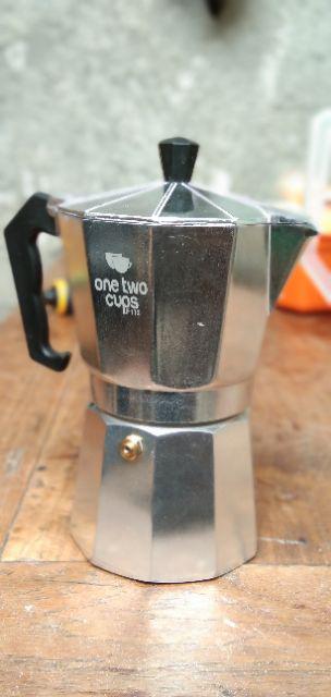 Moka Pot Mokapot Coffee Espresso Maker Alat Seduh Buat Kopi 300ml 6 Cups