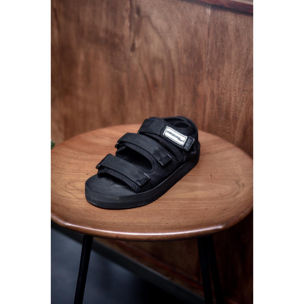 SANDAL KASUAL PRIA WANITA VOLKERFOOTWEAR ARTIKEL MESTPO FULLBLACK